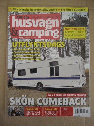 Allt om Husvagn & Camping Nr:3-2025 (Hymer Venture S & Polar Blueline Edition 6
