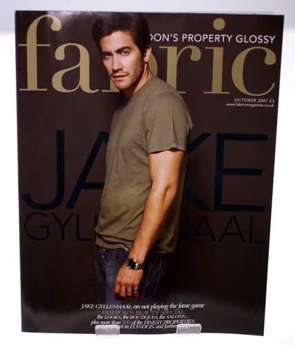 Fabric Magazine October 2007-Jake Gyllenhaal cover-London luxury properties-NEW