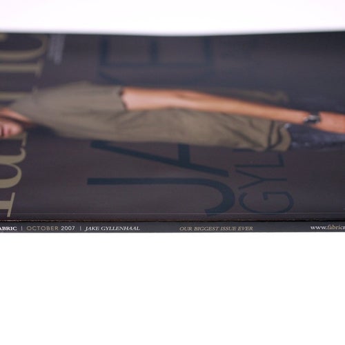 Fabric Magazine October 2007-Jake Gyllenhaal cover-London luxury properties-NEW