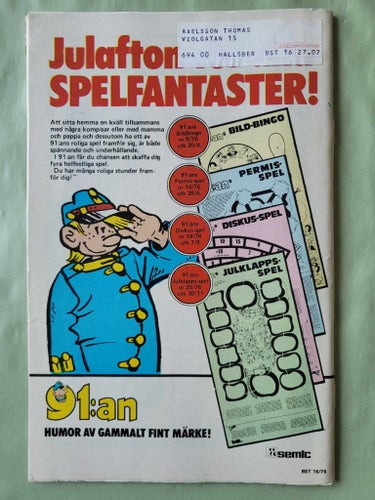 Buster nr 16 från 1976