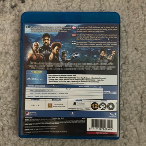 Black Panther Blu-ray