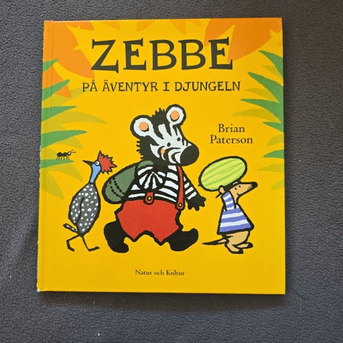 Zebbe på äventyr i djungeln av Brian Paterson, 1997