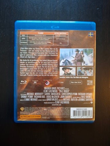 Pale Rider Blu-ray Clint Eastwood Michael Moriarty Carrie Snodgress