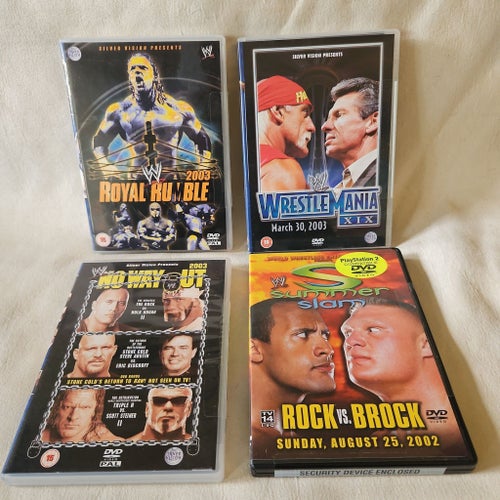 WWE Royal Rumble 2003, WrestleMania XIX, No Way Out 2003 och SummerSlam 2002