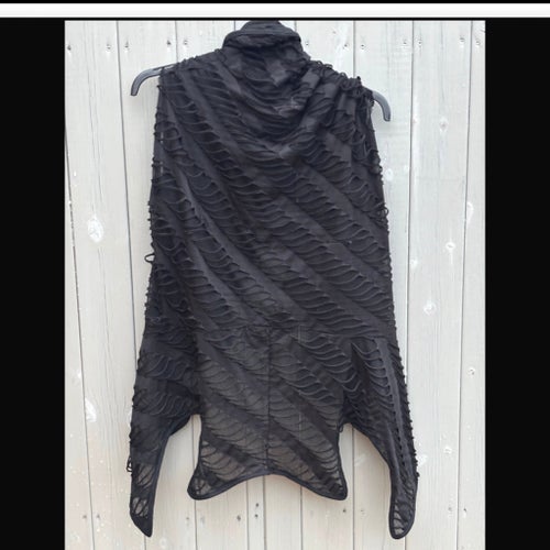 Väst svart/One size /38-42