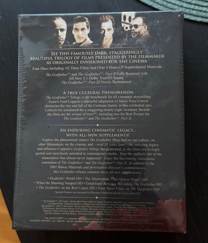 Gudfadern trilogin: The Godfather: The Coppola Restoration - Blu-ray Box Set