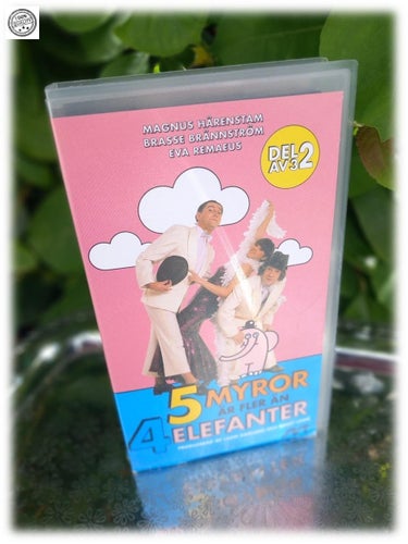 VHS 5 Myror är fler än 4 elefanter Del 2 av 3 KULT