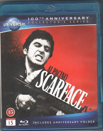 BLU-RAY - SCARFACE MED AL PACINO