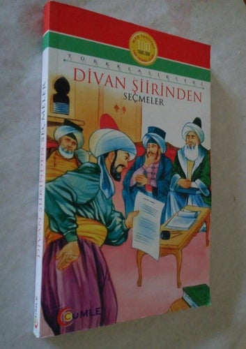 Divan siirinden secmeler. bok, häftad, turkiska. Urval av Divan lyrik. Very Fine