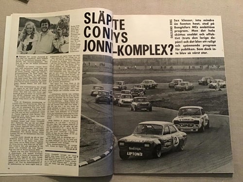 MOTORSPORT NR 7 1972 RALLY ACROPOLIS SKOTTLAND,BENGTSFORS MC,VOLVO CUPEN,