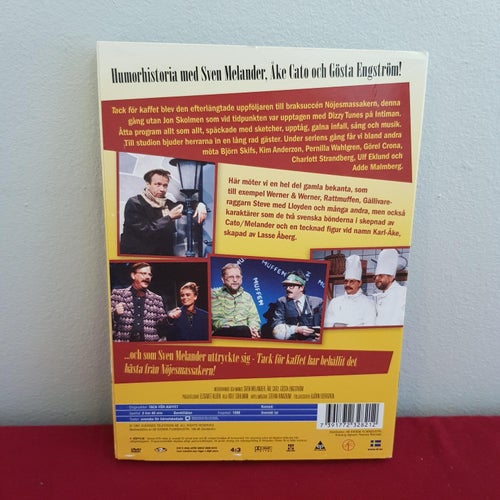 DVD - Tack För Kaffet (1990) - Sven Melander/Åke Cato - Mycket Fint Skick