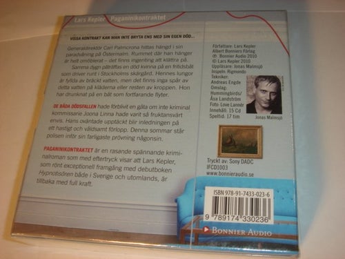 Lars Kepler - Paganinikontraktet NY I ORIGINALPLAST