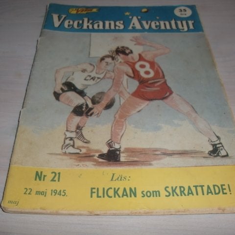Veckans Äventyr 1945 nr 21