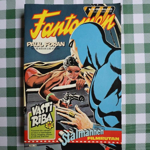 FANTOMEN 1981 NR 4, 7, 15, 16, 18, 19