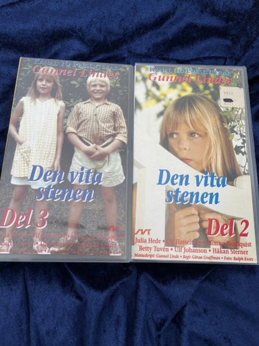 Den vita stenen Del 2 och Del 3 VHS