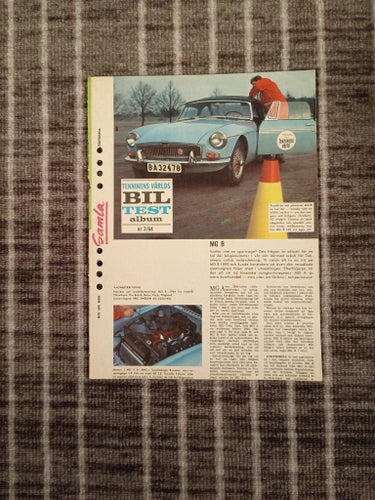 Test 1964 MG B * Teknikens Värld