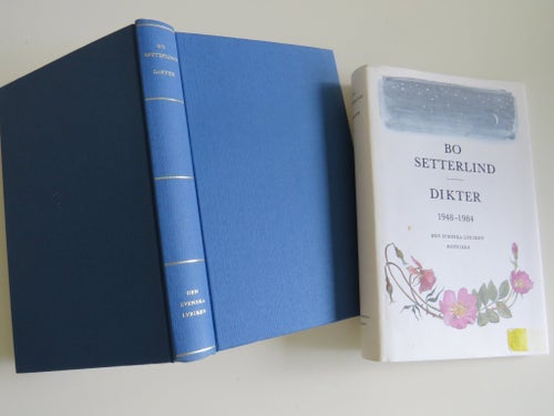 BO SETTERLIND -DIKTER /LYRIK -DEN SVENSKA LYRIKEN -BONNIER- 313 SID-SAMLARE