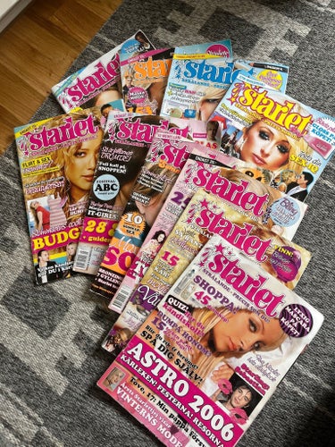 Starlet tidningar från 2006