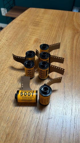 7x Kodak Vision3 500T