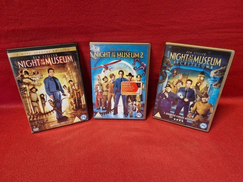 NIGHT AT THE MUSEUM 1 - 3 DVD