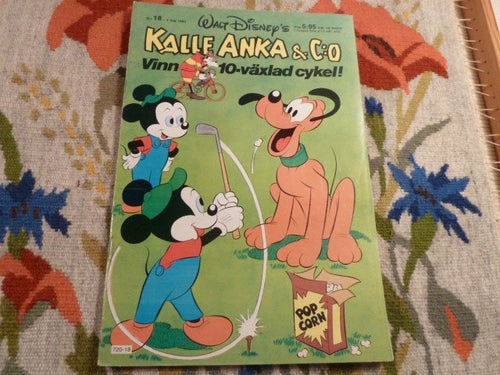 KALLE ANKA & C:O NR18, 1983,