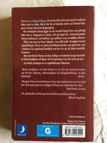 Viveca Sten - I Den Innersta Kretsen (2010) Pocket (nyskick) (signerad)