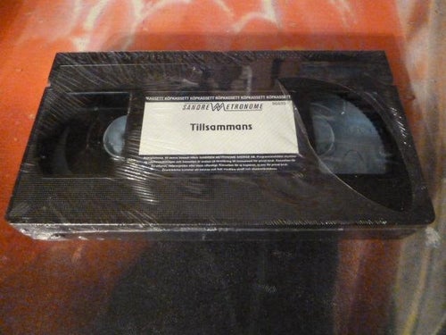 TILLSAMMANS, VHS, FILM, INPLASTAD