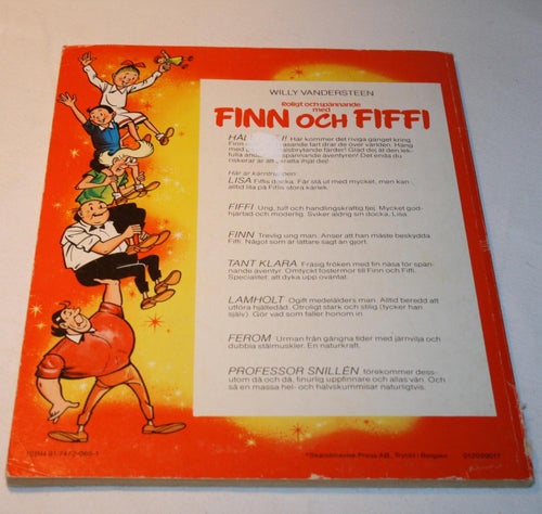 Finn och Fiffi - NR 17 - Piraternas skatt.