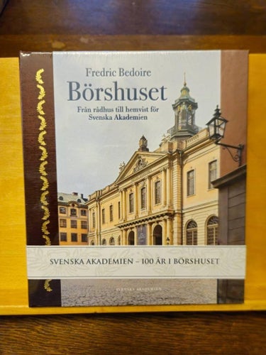 Börshuset - från rådhus till hemvist för SA, Bedoire