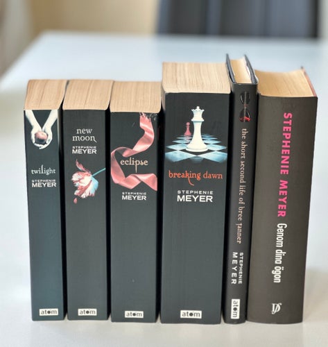 Stephenie Meyer MEGAPAKET - Twilight, Eclipse, New Moon, Breaking Dawn, m.m.