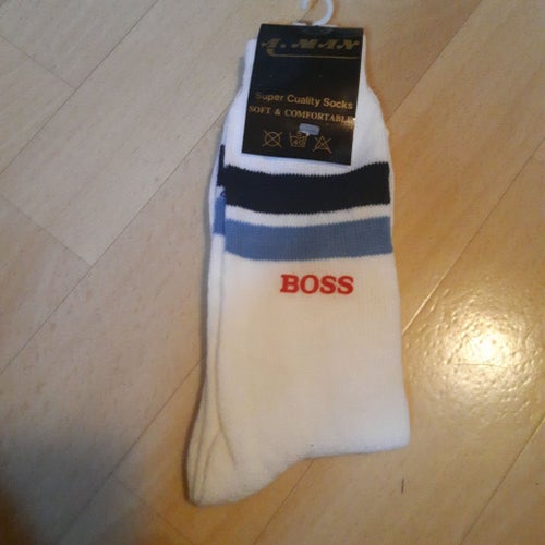 A.MAN vita Boos strumpor