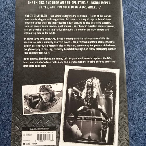 Bruce Dickinson - An Autobiography - 2017