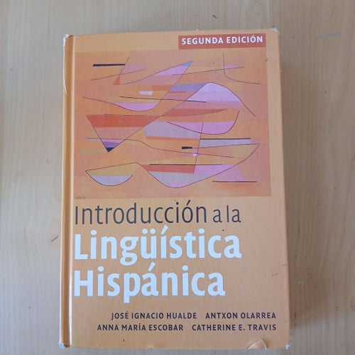 Introducción a la Lingüística Hispánica av José Ignacio Hualde, Antxon Olarrea,