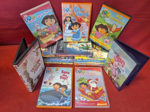 LAGERRENSNING - DORA THE EXPLORER mfl PAKET [OLIKA SKICK] DVD