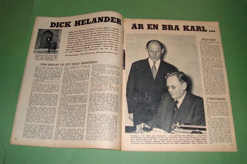 SE nr 15 1954 - Kronprinsessan Märtha. Helander, bilsalongen