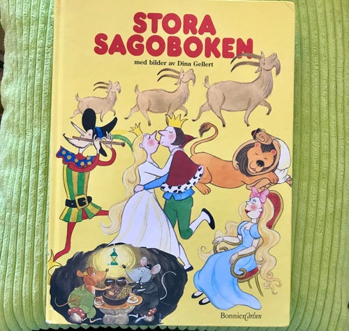 STORA SAGOBOKEN med bilder av Dina Gellert 1996