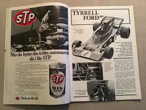 MOTORSPORT NR 8 1972 RONNIE PETERSON,JAGUAR XJ12,SKOTSKA RALLYT,FRANKRIKE GP