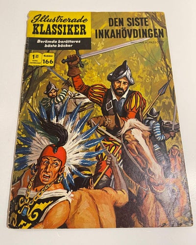 Illustrerade Klassiker Nr 166  , första utgåvan