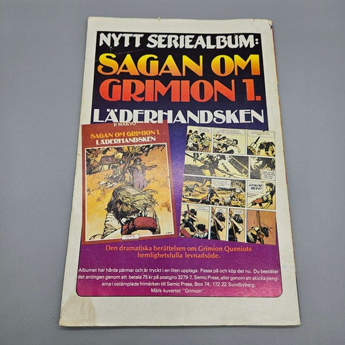 Marvel Mutanter X-Men 1989 Nr 5 - Serietidning Marvel Satellit Marvelklubben 147