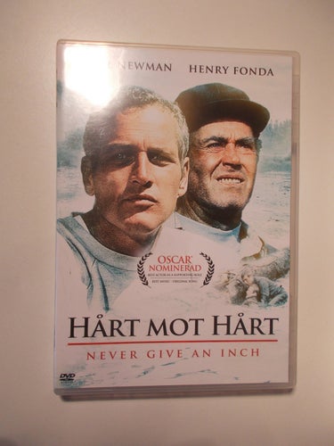 HÅRT MOT HÅRT (1970) Svensk DVD Paul Newman Henry Fonda Sometimes a great notion
