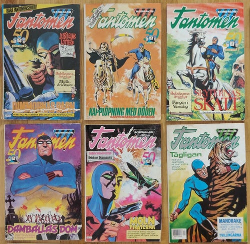 Fantomen / 1986-1988 / 23st / Bra begagnat skick