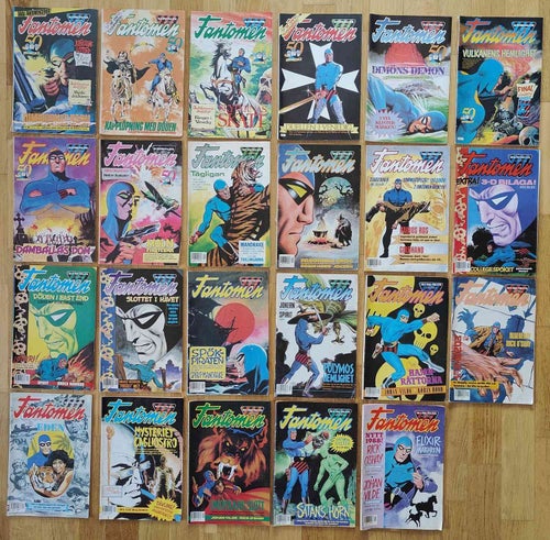 Fantomen / 1986-1988 / 23st / Bra begagnat skick