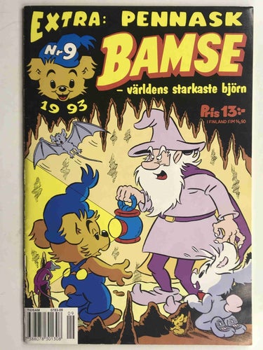 Bamse - 1993:9 FN med pennask