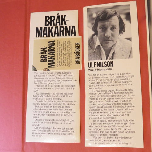 Bråkmakarna av Ulf Nilsson
