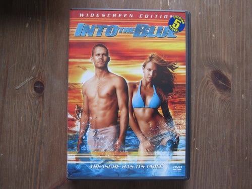 Into the Blue (DVD) Jessica Alba OBS! Ej svensk text, import!