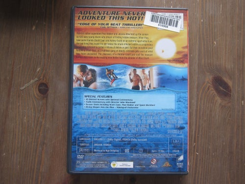 Into the Blue (DVD) Jessica Alba OBS! Ej svensk text, import!