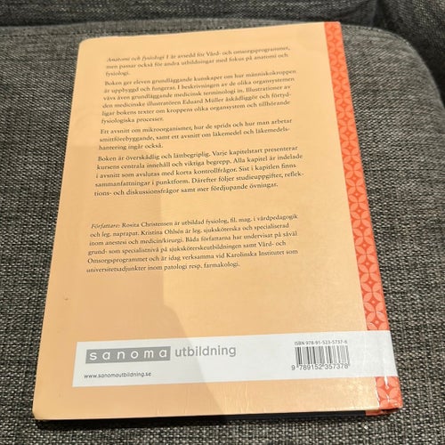 Anatomi och fysiologi 1 av Rosita Christensen och Kristina Ohlsén