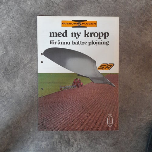Broschyr Överumsplogen - Med ny kropp för ännu bättre plöjning