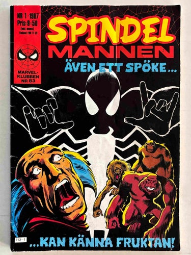 Spindelmannen - 1987:1 VG