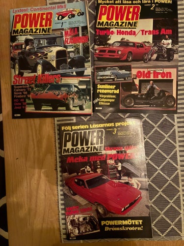 Power Magazine 1981, Nummer 1, 2 och 3